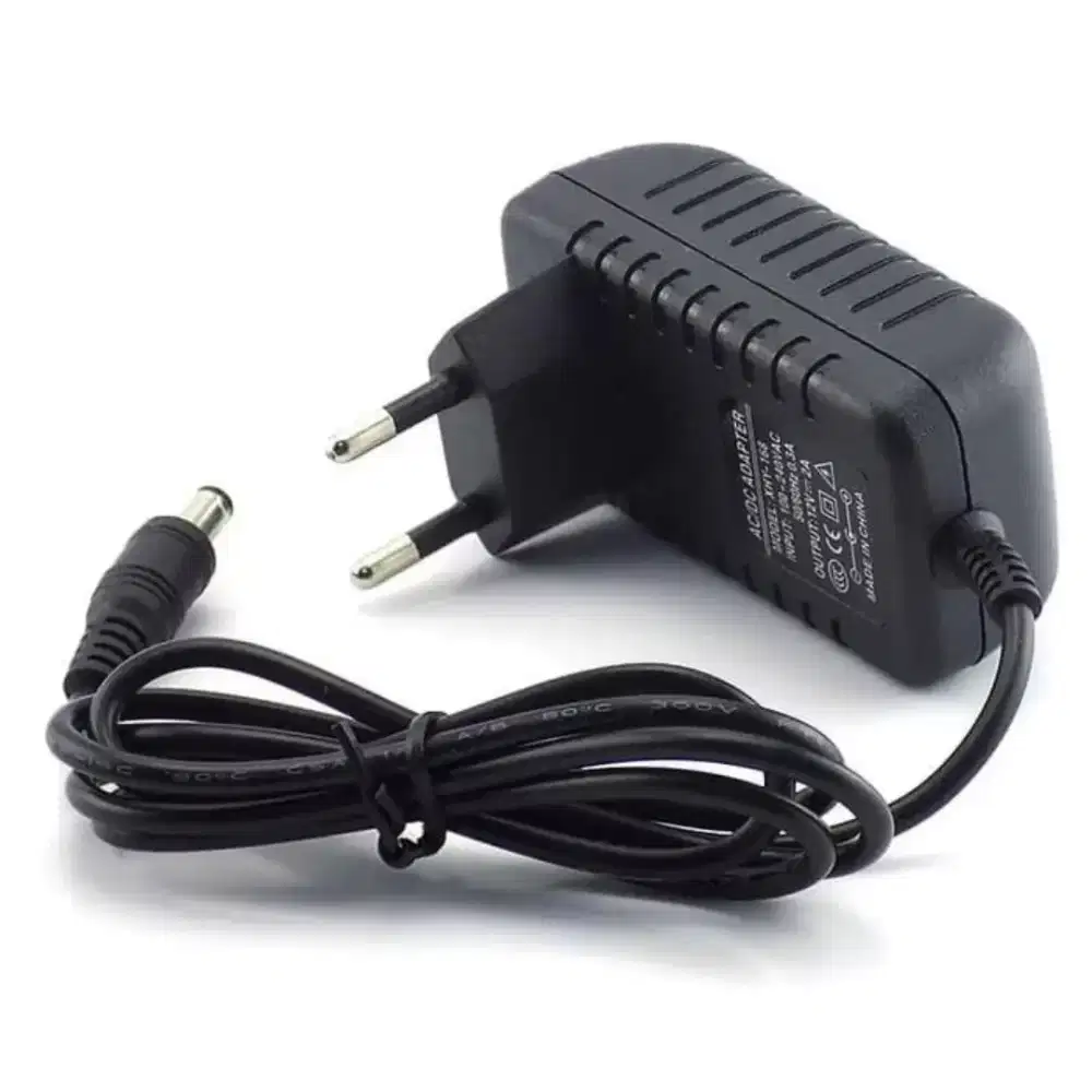 adaptor 12v 1a / 2a (stok banyak)