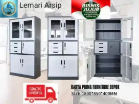 Lemari Arsip Dokumen kuat awet baru 2.000.000 free ongkir pasang COD