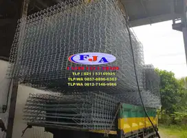 Pagar brc tinggi 150 cm x Lebar 240 cm x Diameter 6 mm  Hdg