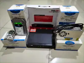PAKET KOMPLIT CCTV 8CH 5MP COLORVU