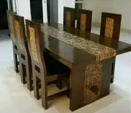 Kursi makan minimalis,Kursi makan jati, Meja makan minimalis