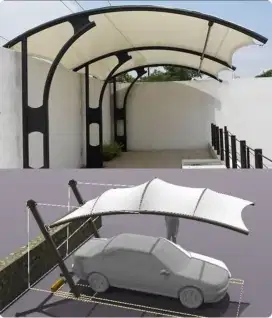 Atap tenda Membrane, berkualitas n garansi