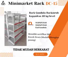 Rak Minimarket End Gondola/ Rak Minimarket Besi gudang