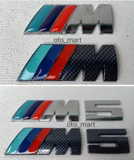 Emblem Mtech M5 Chrome Carbon BMW E30 E34 E36 E39 E46 E60 E90 Sticker