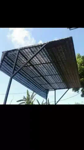 Bosku yg perlu shelter peneduh bisa isi tanaman biar seni