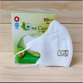 Masker Duckbill 3 Ply Isi 50 Pcs