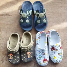 SEPATU sandal Karet Anak Laki-laki 28-29