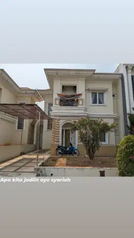 DIJUAL atau DISEWAKAN Rumah Cluster Victorian Galuh Mas
