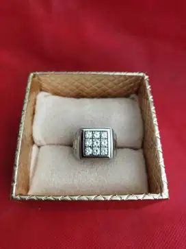 Cincin Eropa Pria Berlian Mata 9 Rolex Kode 023