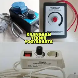 (KRANGGAN TEKNIK)dimmer terlengkap pengatur kecepatan mesin dan alat