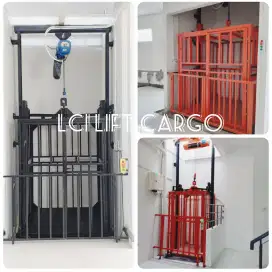 Lift barang atau lift cargo untuk ruko dan pabrik