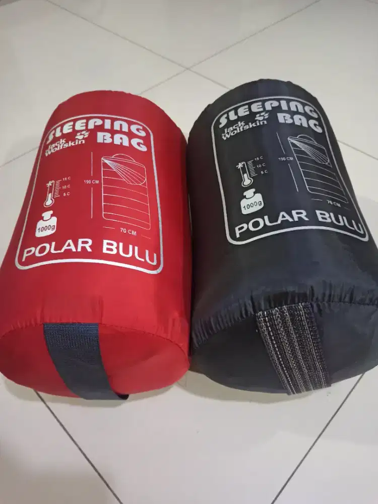 SleppingBag Polar Bulu Tebal, Polar JackWolfskin