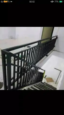 Pagar balkon minimalis