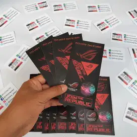 Asus ROG Phone 3 Stiker - Sticker Rog Phone 3 III original bawaan