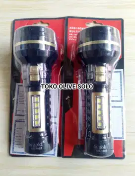 Lampu Senter Tangan Led Aoki 8w (Tidak Bisa Cod)