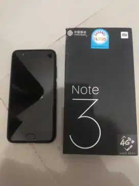 Mi Note 3 Ram 6 internal 128 Hitam