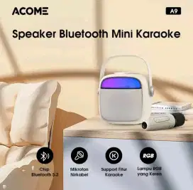 Speaker Acome Karaoke Bluetooth 5.3