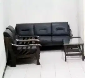 Sofa kursi kayu jati tua