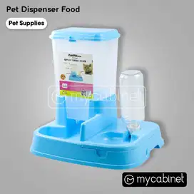 Tempat Makan Anjing Kucing Otomatis Pet Food Dispenser Otomatis Murah