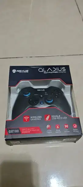 Gamepad Wireless REXUS GLADIUS GX 100 untuk PC dan PS3