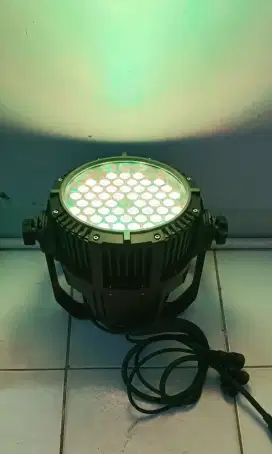 PAR LED/LED PAR OUTDOOR Waterproof IP 65 RGBW 54X3 WATT DMX GARANSI!