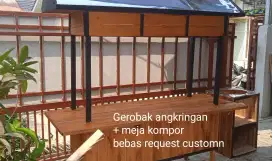 Gerobak angkringan berbagai model