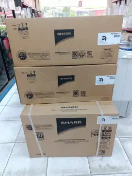 AC SHARP 1 PK  WAT RENDAH 750W PLUS PASANG, BARANG BARU .