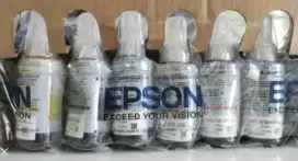 6 warna tinta original bawaan printer Epson l805 series