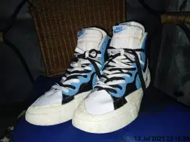 Nike Blazer x Sacai University Blue Size 45 Insole 29cm