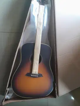 Gitar dame R3DS-VS akustik elektrik top solid