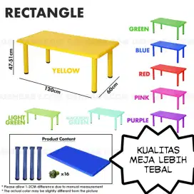 Gratis ongkir Meja Belajar TK Playgroup PAUD