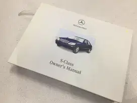 Book Manual Repro Ori Mercedes Benz S Class W220 Tahun 2000 - 2006