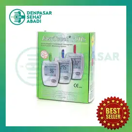 ALAT TES CEK GCHB Easy Touch 3 in 1 Gula Darah Kolestrol Hemoglobin HB