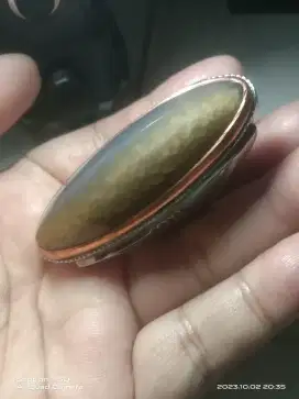 Cincin batu Pandan Kapas Lumut Kong Darma