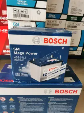 AKI BATERAI KERING BOSCH NS60LS/NS 60LS MOBIL CRV HRV GARANSI 1 TAHUN