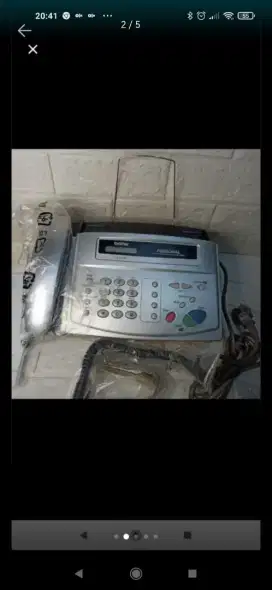 Mesin fax telepon brother 235s