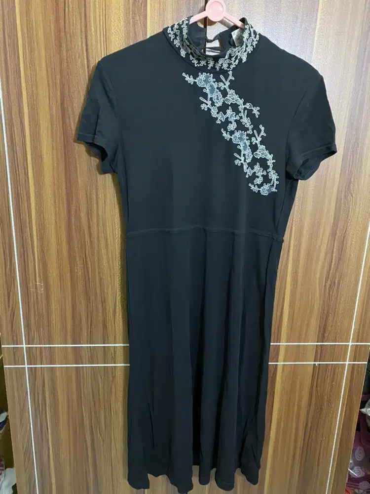 Morgan De Toi Black Dress