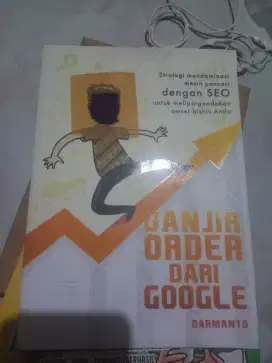 Buku banjir order dari google