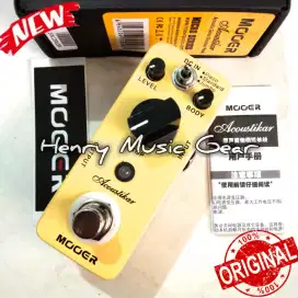 Mooer Acoustikar Acoustic Guitar Simulator BARU