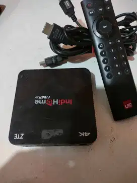 Stb ZTE tv smart android box kondisi bagus