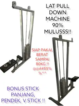 LAT PULL DOWN MACHINE BONUS STICK PENDEK DAN V STICK