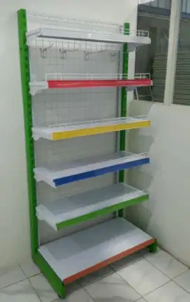 rak gondola,rak supermarket, Gratis Gngkir dan pemasangan