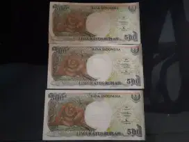 Uang Kertas Lama 500 rupiah