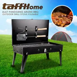 Alat Panggang Arang BBQ Outdoor Grill Stove Foldable - HWSK77 TaffHOME