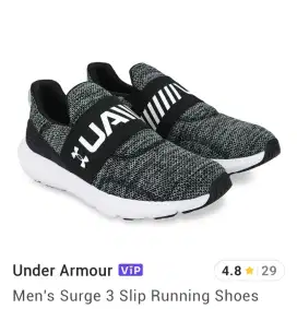 Under Armour UA Surge 3 Slip size 7