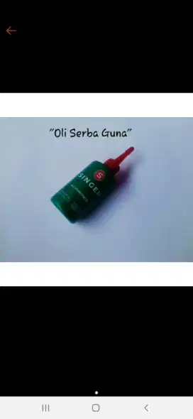 Oli Minyak Singer Untuk Mesin Jahit Pisau Alat Cukur Rambut