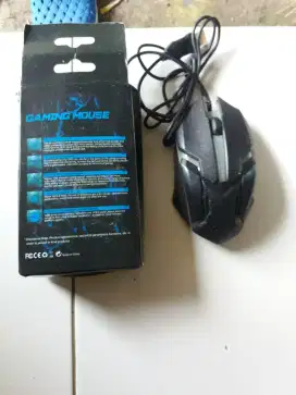 Gaming mouse laptop komputer gratis kirim