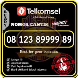 Nomor Cantik simPATI HOKY 89