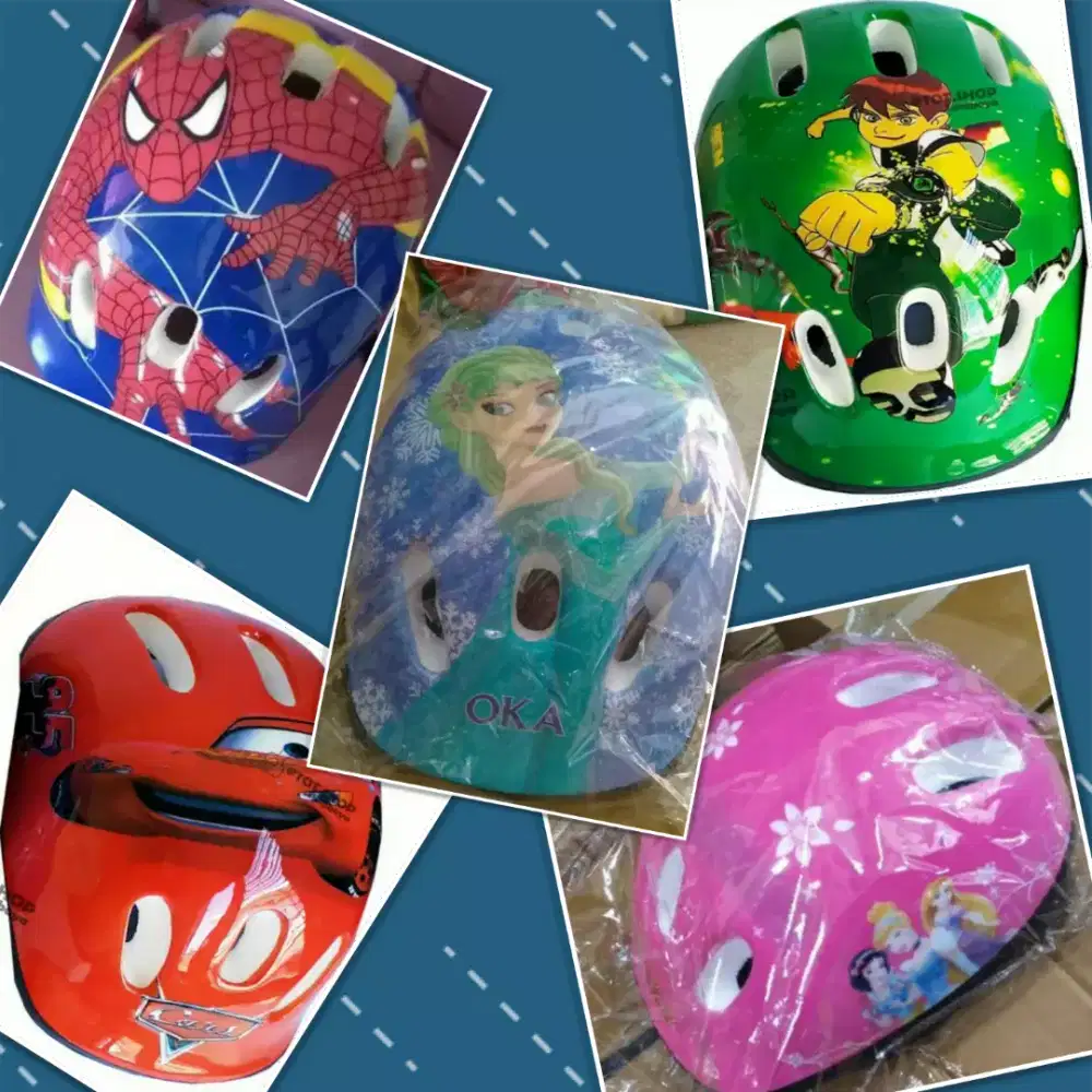 Helm sepeda anak