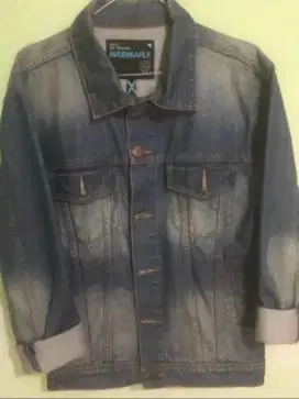 Jeans Jacket Warmaple - Navy Washed